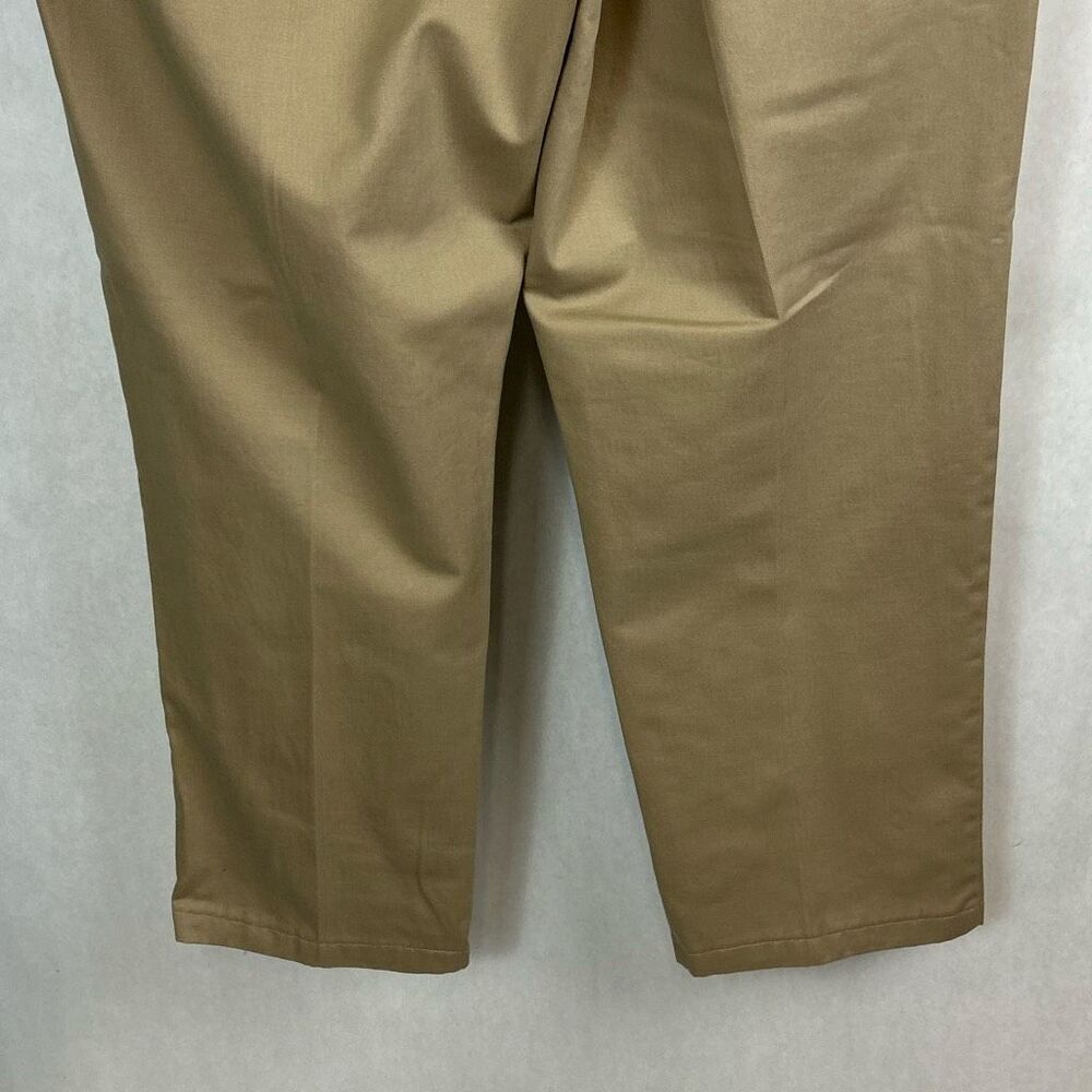 Lands End Mens Chinos Khakis Pants Traditional Fit Sz 40 Stretch Tab Waist 40x29 - Picture 6 of 11
